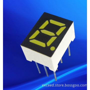 7 Segment Single LED Digital Display